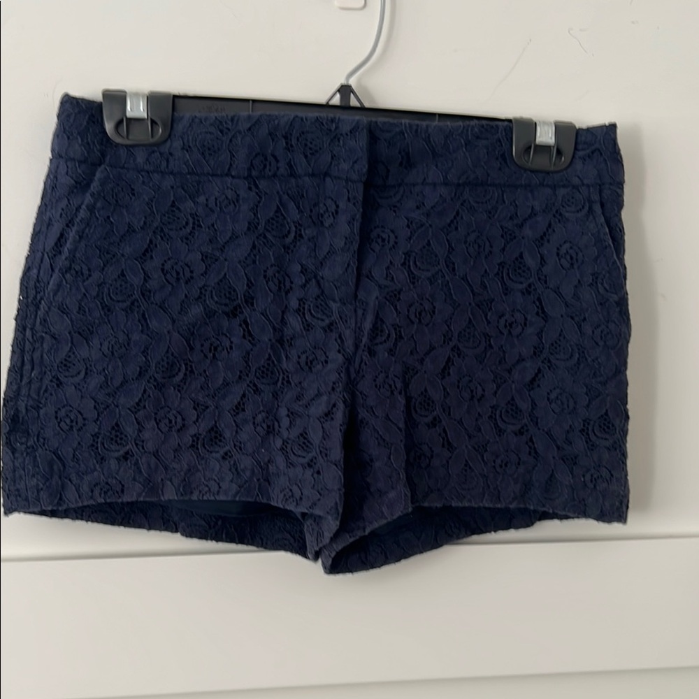 Cynthia Rowley High Waist Blue Shorts